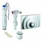 Preview: GROHE Umrüstset 38815, für 14 l Spülkasten, chrom 38815000